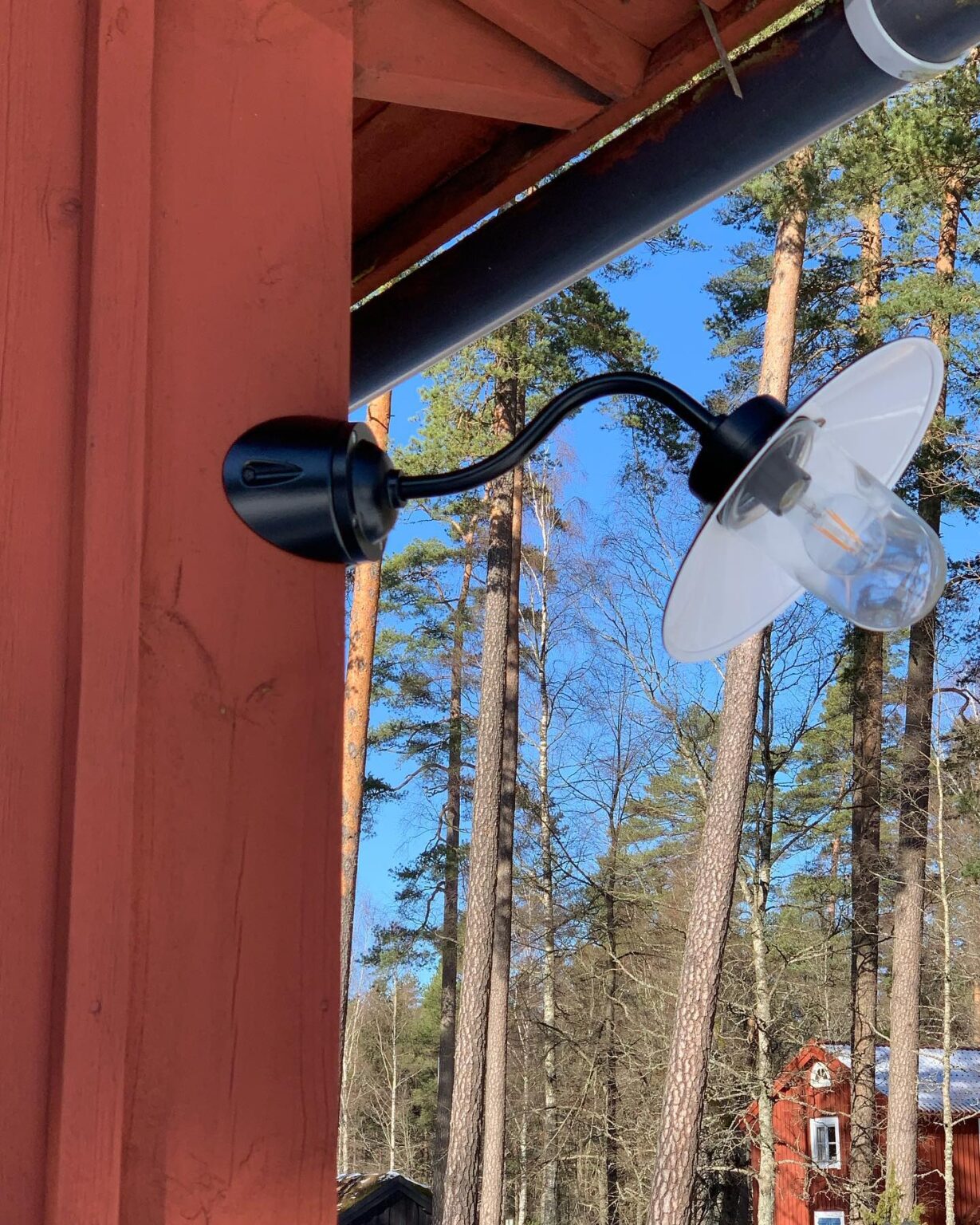 Staldlampe Grimsholmen 45/45 hvit